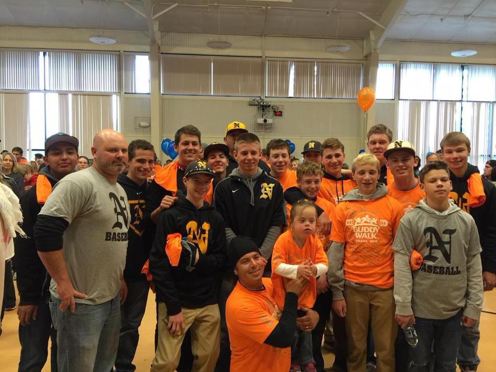 NV Baseball team helps raise money at Buddy&nbsp;Walk